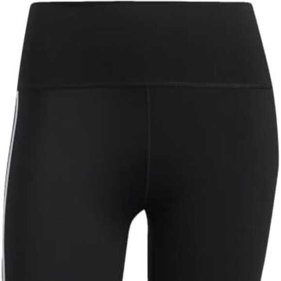 Adidas Black Three-Stripe Leggings – Size Small - Picture 2 of 7
